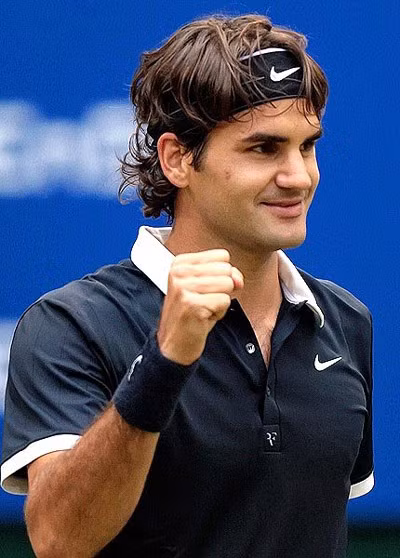 Chiến thắng vất vả của Roger Federer.