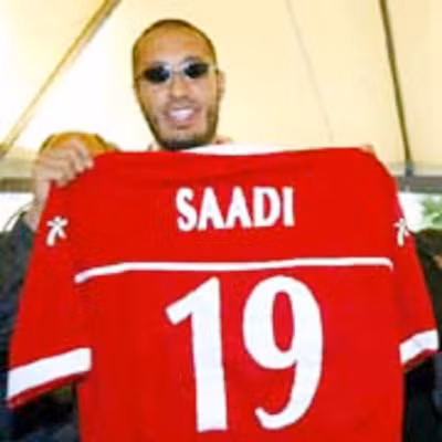 Al-Saadi Gaddafi.