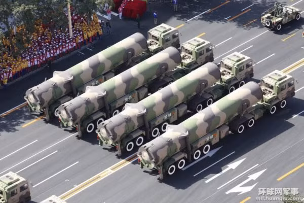 Tên lửa đạn đạo xuyên lục địa DF-31A Pháo binh 2 Trung Quốc