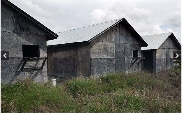 Trại X Ray bị bỏ hoang.