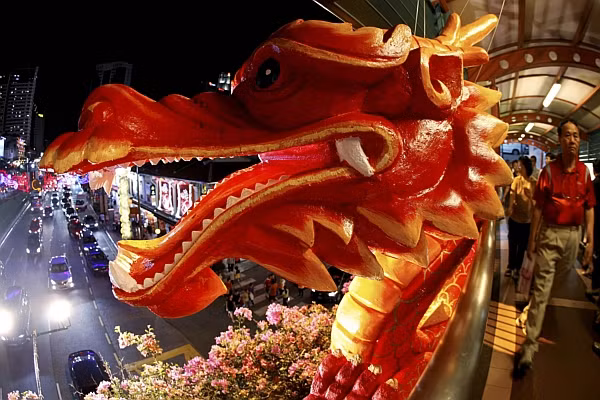 Không khí năm mới tại Singapore. Không khí năm mới tại Singapore.