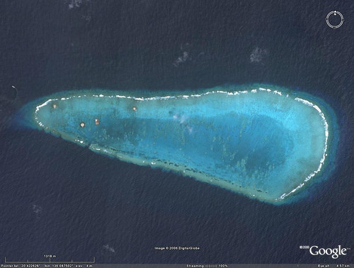 Đảo Okinotori. Ảnh evs-islands.com