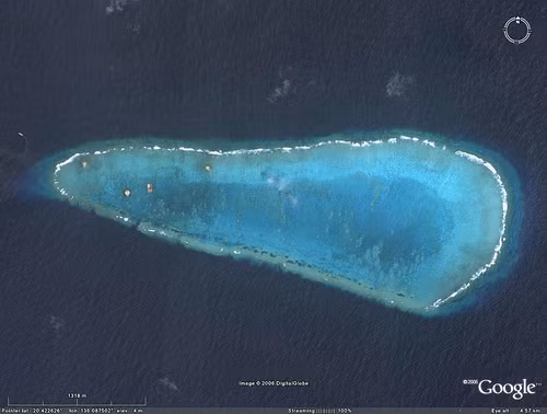 Đảo Okinotori. Ảnh evs-islands.com