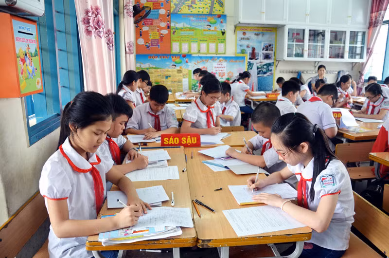 Mô hình học VNEN (Ảnh minh họa: baoquangninh.com.vn).