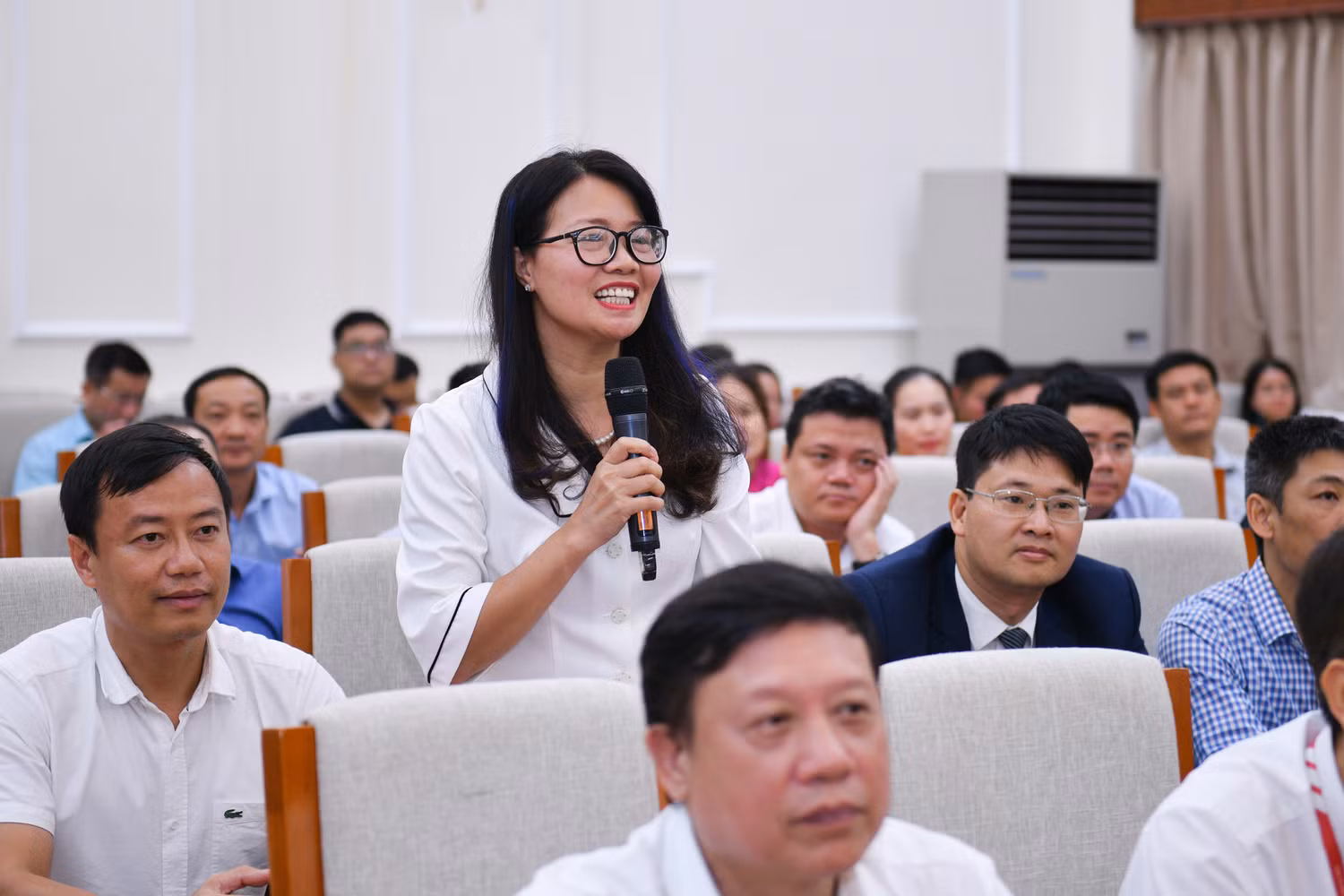 Phó giáo sư - Tiến sĩ Phạm Thị Huyền, Trưởng Phòng Marketing, Trường Đại học Kinh tế Quốc dân