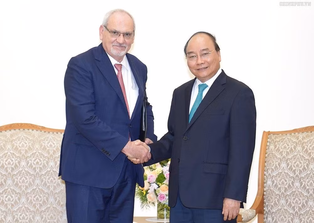 Thủ tướng Chính phủ Nguyễn Xuân Phúc tiếp ông Philippe Le Houérou, Tổng Giám đốc Tổ chức Tài chính Quốc tế (IFC).