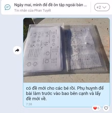 Gửi đề ôn cho học sinh mùa dịch bệnh (Ảnh P.T)