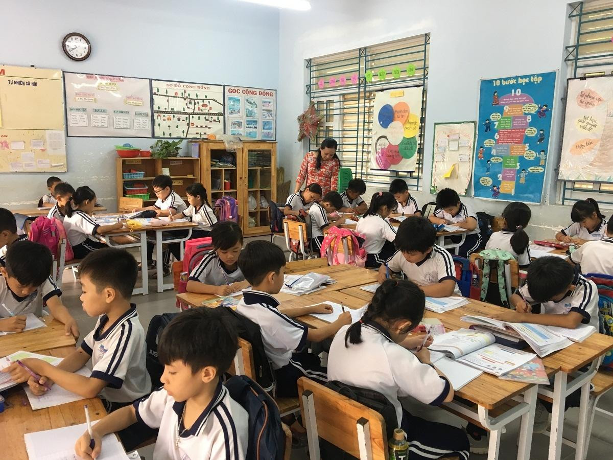 Người hiệu trưởng giỏi sẽ biết phát huy thế mạnh của giáo viên (Ảnh Đỗ Quyên)