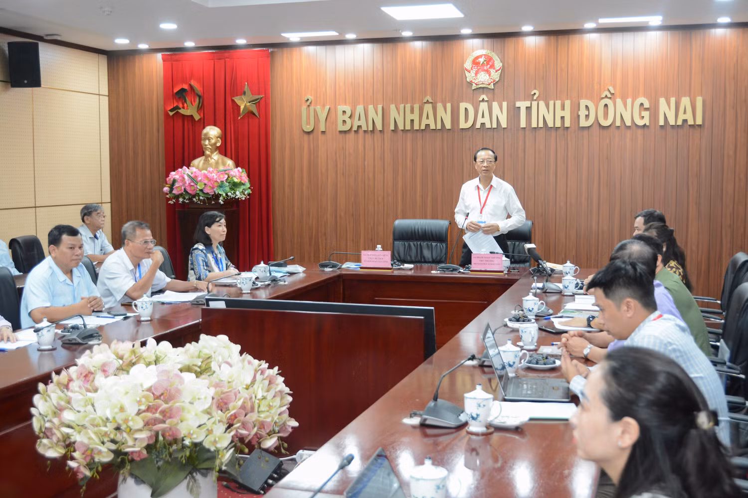 Quang cảnh buổi làm việc (ảnh: Bộ Giáo dục và Đào tạo) Quang cảnh buổi làm việc (ảnh: Bộ Giáo dục và Đào tạo)