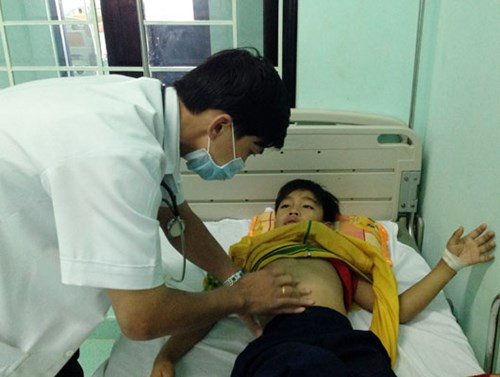 Bện nhân nhiễm cúm A (H1N1) đang điều trị tại bệnh viện