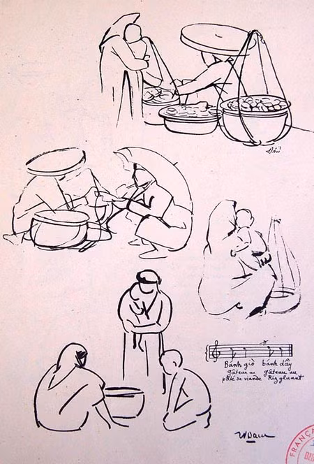 "Bánh giò, bánh dày".