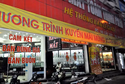 Chương trình "kuyến" mãi? Ảnh: kienthuc.net.vn.