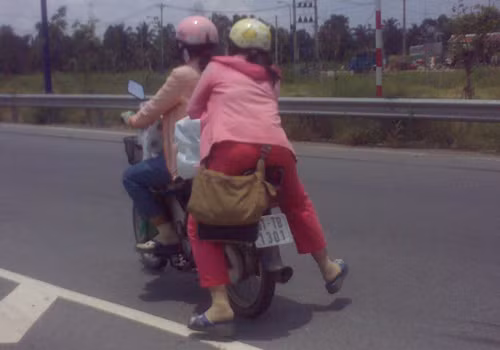 Và thêm kiểu này nữa. Ảnh: Hà Ngọc Sang.