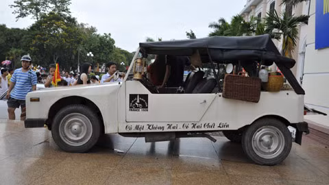 Chiếc xe LaDalat. Ảnh: Đức Thế/ Vietnamnet.