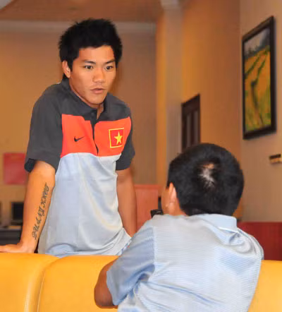 Một số hình ảnh ĐT Việt Nam hội quân chuẩn bị cho AFF Cup 2012.