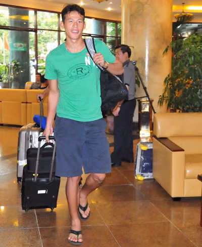 Một số hình ảnh ĐT Việt Nam hội quân chuẩn bị cho AFF Cup 2012.