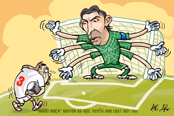 Ashley cole “toát mồ hôi” khi phải đối mặt với Buffon.