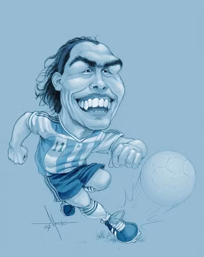 Một số hình ảnh biếm họa thú vị của ngôi sao người Argentina. Một số hình ảnh biếm họa thú vị của ngôi sao người Argentina.