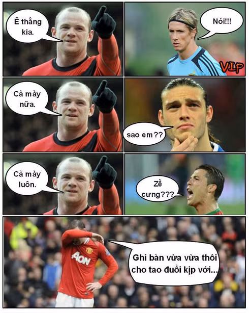 Hình ảnh của CR7 được dân cư mạng biếm họa hài hước.