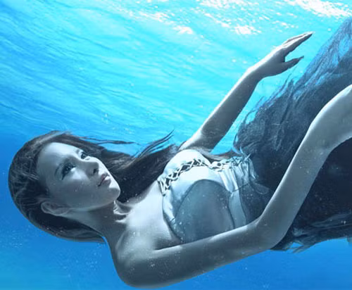 Một góc hình đẹp của người đẹp Dương Kỳ Hàm.