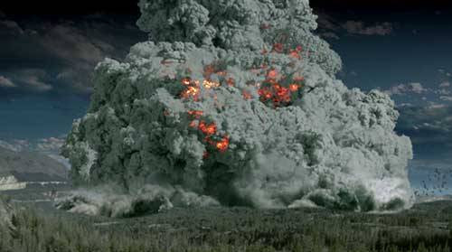 Núi lửa Yellowstone Caldera, toạ lạc tại công viên quốc gia Yellowstone ở Mỹ, là hệ thống núi lửa lớn nhất bắc Mỹ. Nó thường được nhắc đến với cái tên là “siêu núi lửa”.