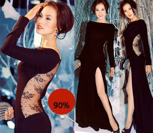 Trong khi đó, người mẫu Anh Thư được đánh giá cao với bộ đầm khai thác tối đa lợi thế hình thể nhưng không quá hớ hênh. Trong khi đó, người mẫu Anh Thư được đánh giá cao với bộ đầm khai thác tối đa lợi thế hình thể nhưng không quá hớ hênh.