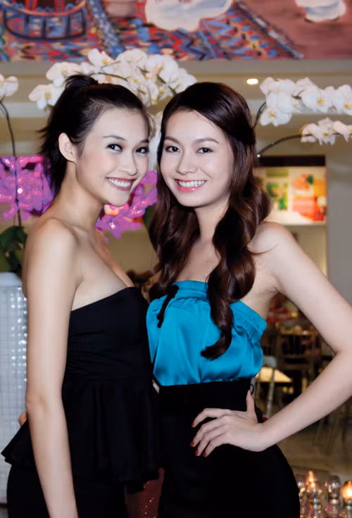Thanh Vân và Phạm Anh Thư.