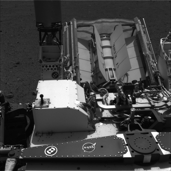 Hệ thống năng lượng hạt nhân trên Curiosity.