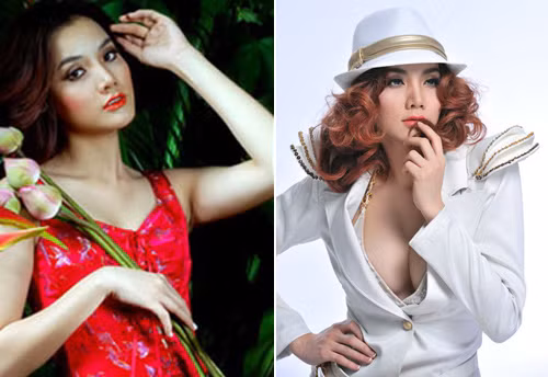 Trang Nhung cũng mượn dao kéo để "đại tu" vòng 1? Câu hỏi này chỉ có những người trong cuộc mới trả lời được. Chỉ biết rằng, bây giờ chân dài này rất chăm chỉ khoe cặp tuyết lê căng tròn một cách đầy tự hào.