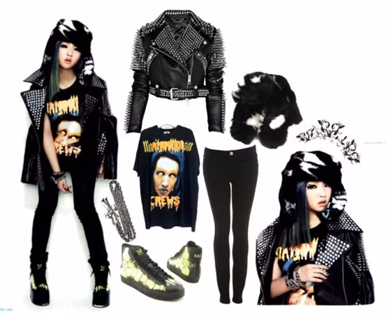 Ca sĩ Minzy của nhóm 2NE1 nổi tiếng đã mang tới trào lưu ăn mặc cá tính và nổi bật cho các bạn gái. Ca sĩ Minzy của nhóm 2NE1 nổi tiếng đã mang tới trào lưu ăn mặc cá tính và nổi bật cho các bạn gái.