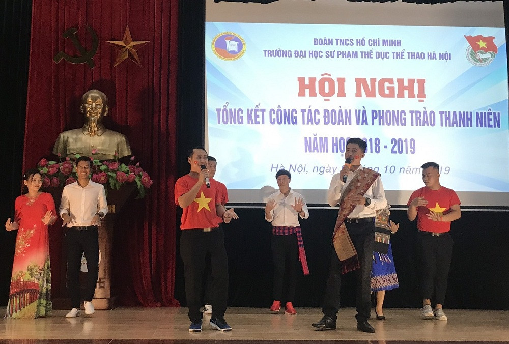 Đoàn trường Đại học Sư phạm thể dục thể thao Hà Nội luôn nhận được sự hưởng ứng lớn và lan tỏa đến đông đảo đoàn viên, thanh niên, sinh viên. Ảnh: MT.