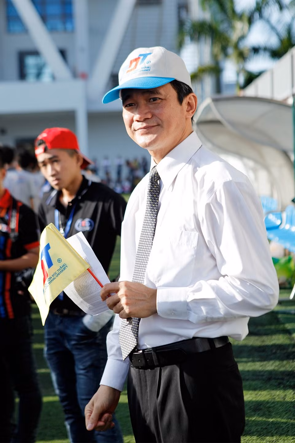 Giáo sư Lê Vinh Danh - Hiệu trưởng Trường Đại học Tôn Đức Thắng (Ảnh minh họa: vtv.vn).