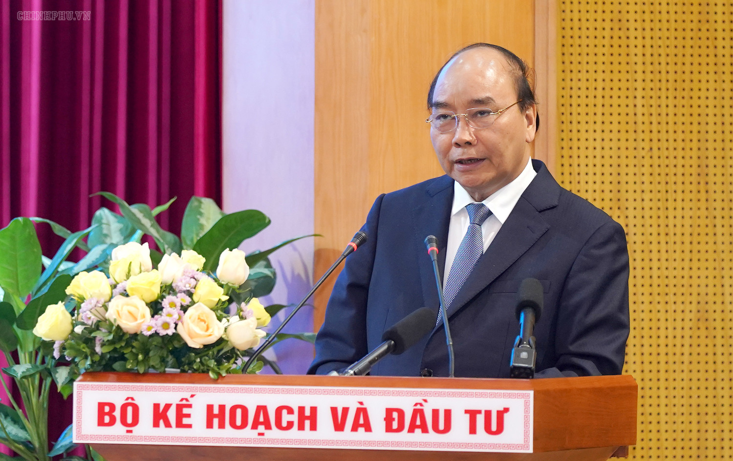 Thủ tướng phát biểu. Ảnh: VGP Thủ tướng phát biểu. Ảnh: VGP