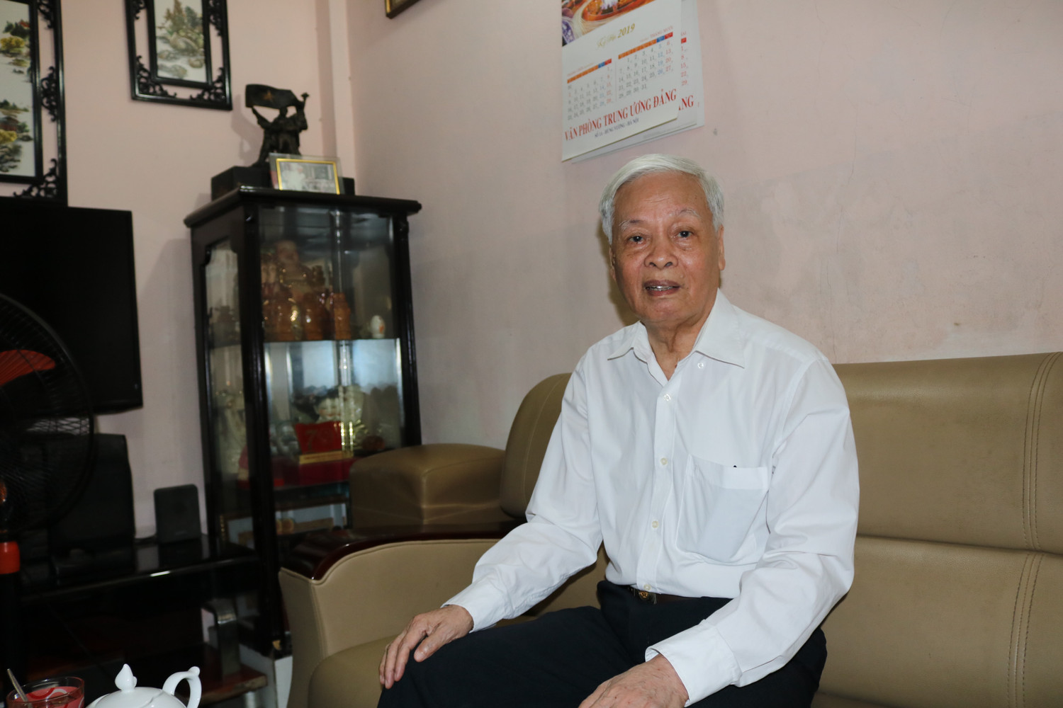 Ông Ngô Văn Sửu - nguyên Vụ trưởng Vụ 1, Ủy ban Kiểm tra Trung ương. Ảnh: Nhật Minh