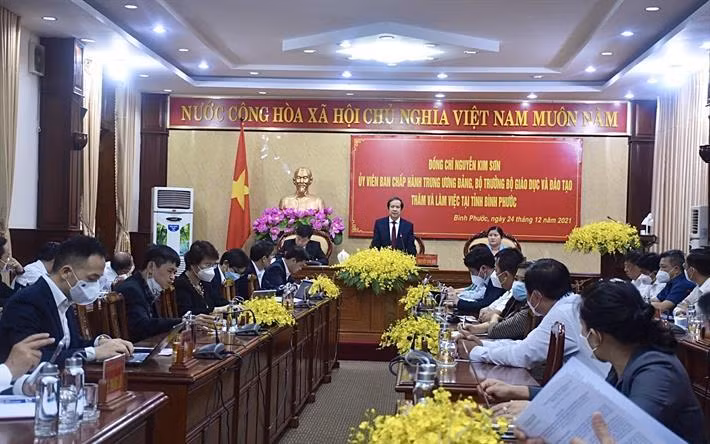 Quang cảnh cuộc làm việc (ảnh: moet.gov.vn)