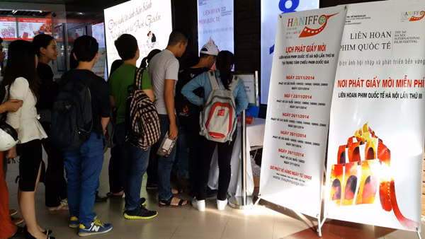 Liên hoan phim đã thu hút hàng chục nghìn khán giả đến rạp