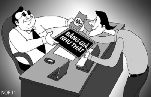 Bằng thật, bằng giả (Ảnh minh họa: NOP11).