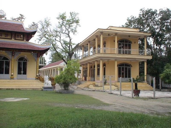 Một góc chùa Thanh Sơn (Ảnh: tác giả cung cấp).