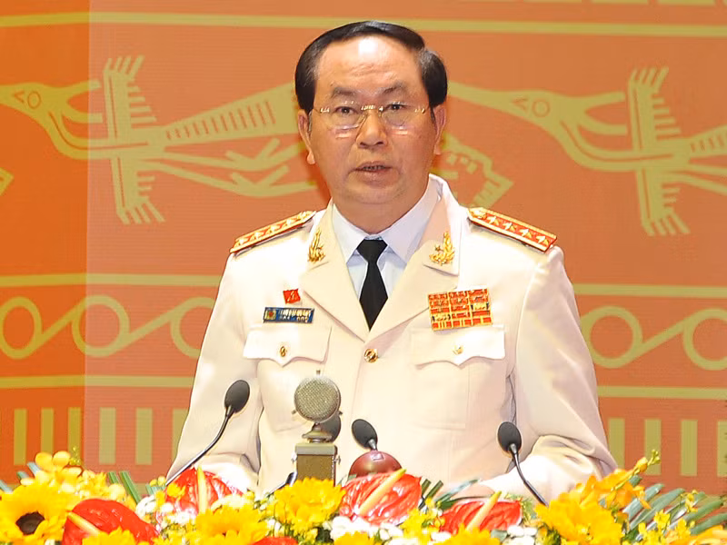 Bộ trưởng Bộ Công an Trần Đại Quang (ảnh: Thanh Liêm). Bộ trưởng Bộ Công an Trần Đại Quang (ảnh: Thanh Liêm).