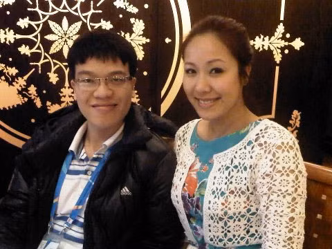 Ngô Phương Lan và Lê Quang Liêm tại Anh