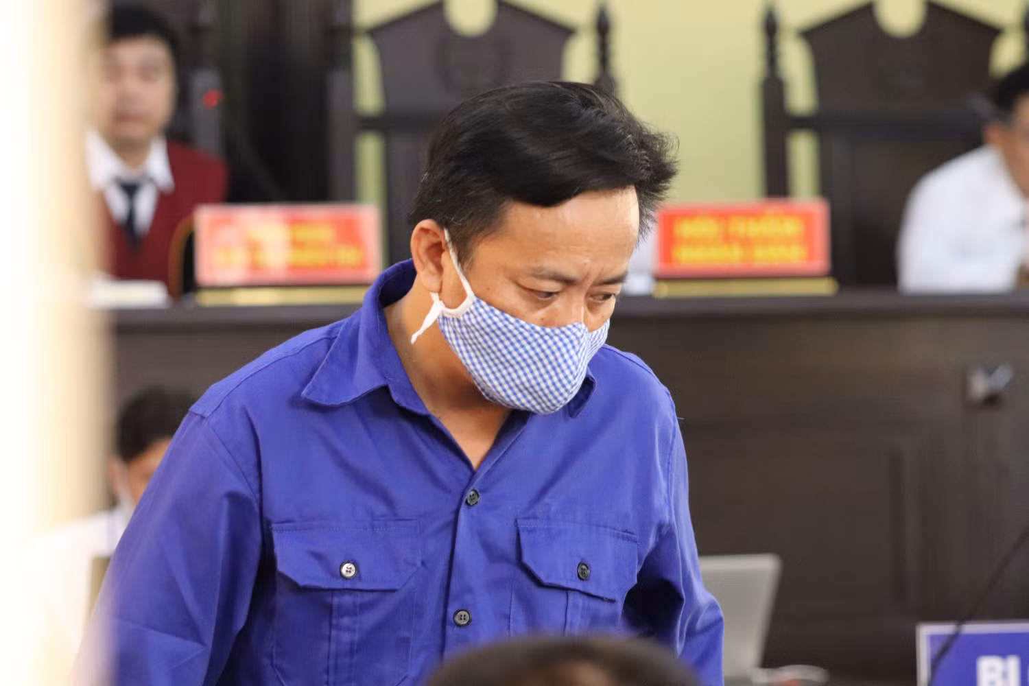 Bị cáo Nguyễn Minh Khoa. Ảnh: Vũ Phương. Bị cáo Nguyễn Minh Khoa. Ảnh: Vũ Phương.
