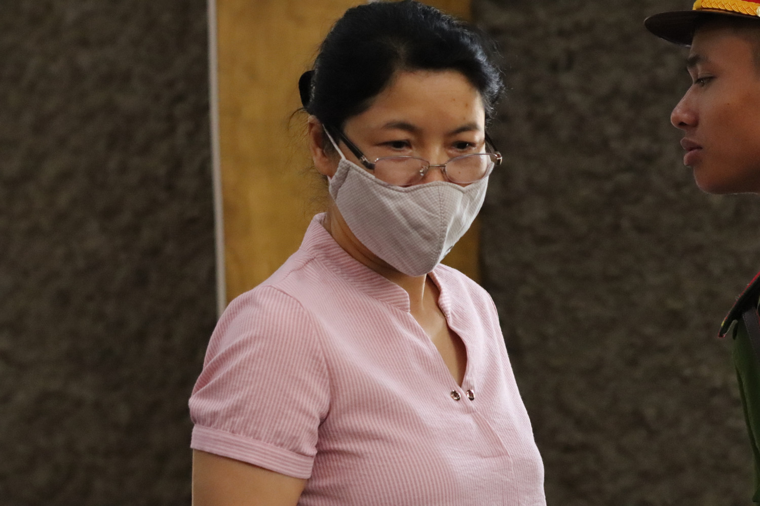 Bị cáo Nguyễn Thanh Nhàn. Ảnh: Vũ Phương.