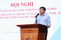 Tiến sĩ Phạm Vũ Quốc Bình - Phó Cục trưởng Cục Giáo dục nghề nghiệp và Giáo dục thường xuyên (Bộ Giáo dục và Đào tạo). Ảnh: moet.gov.vn