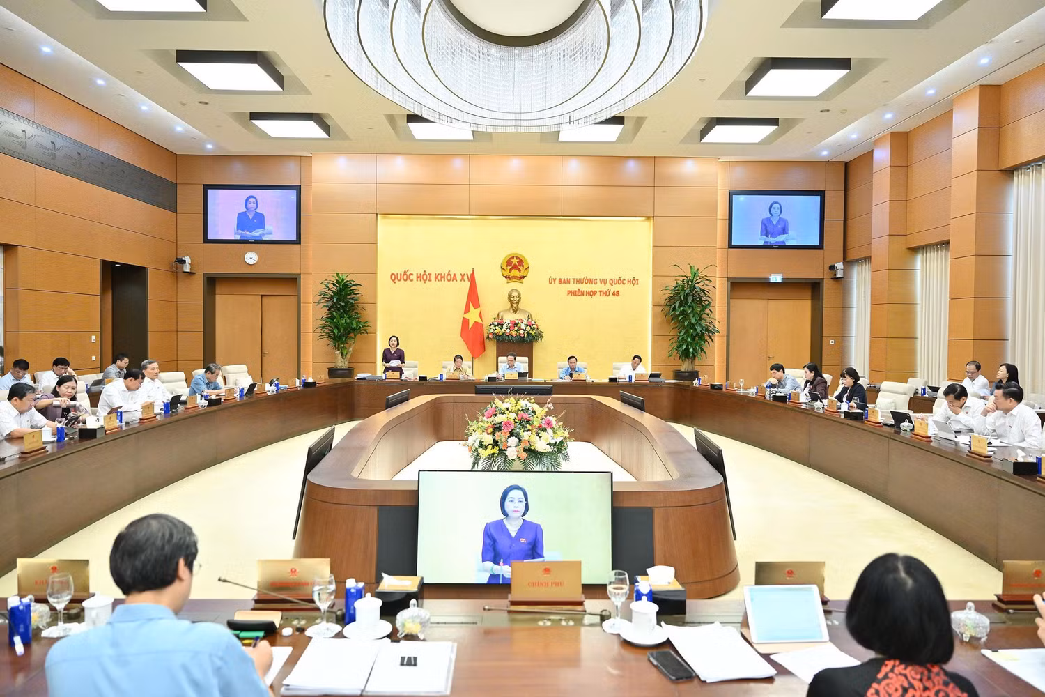 Toàn cảnh phiên họp. Ảnh: quochoi.vn