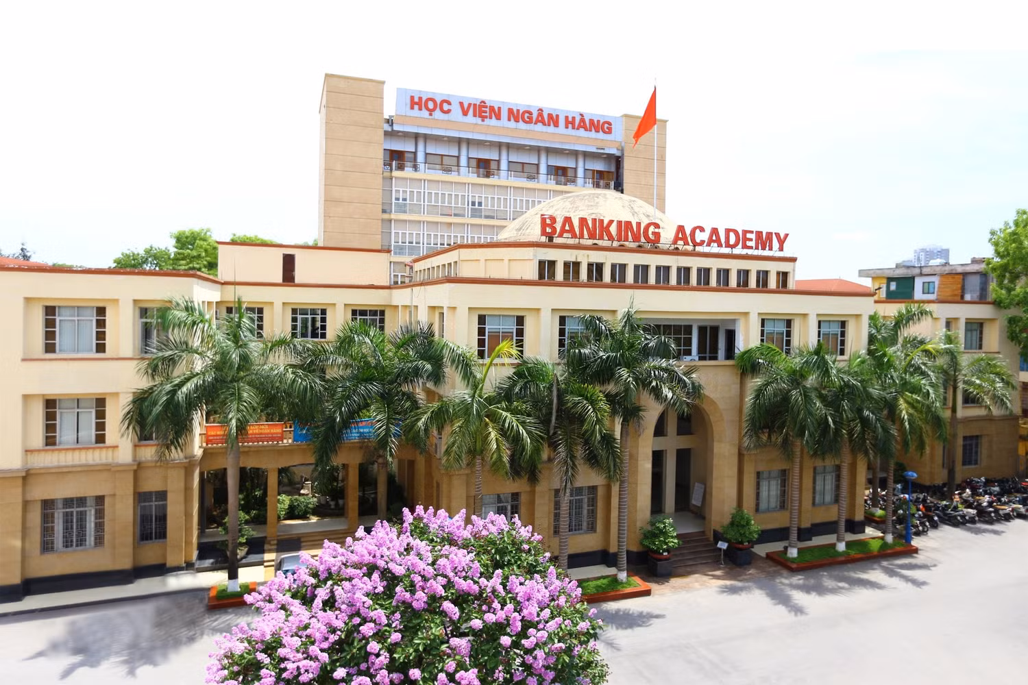 Học viện Ngân hàng. Ảnh: website nhà trường