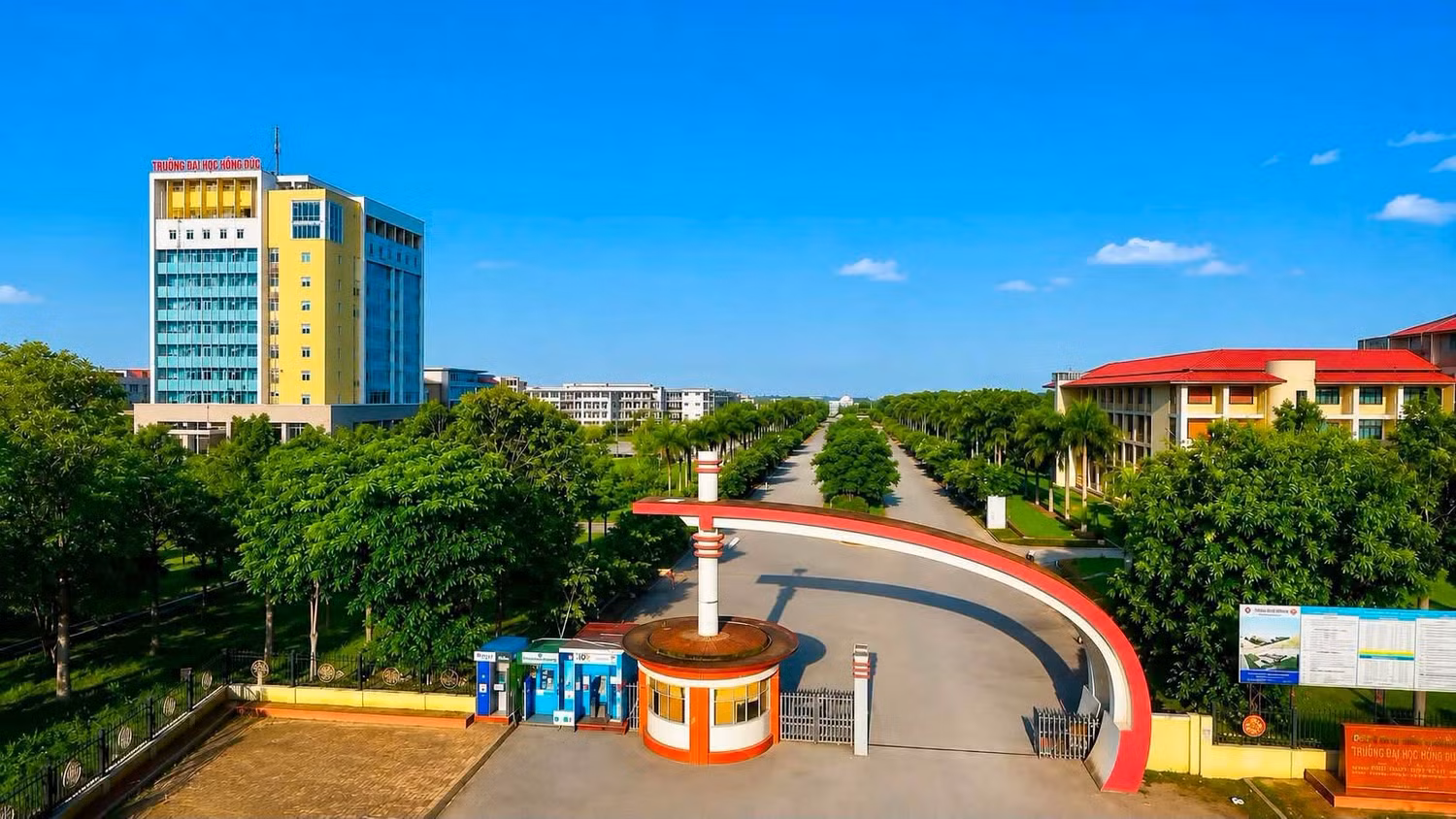 Trường Đại học Hồng Đức dự kiến có gần 20.000 người học sau sáp nhập. Ảnh: HDU