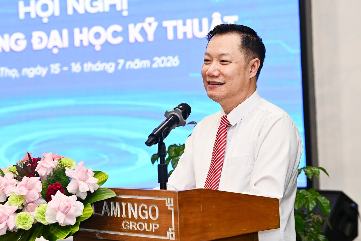 Giáo sư, Tiến sĩ Nguyễn Tiến Thảo - Vụ trưởng Vụ Giáo dục Đại học, Bộ Giáo dục và Đào tạo. Ảnh: HUCE