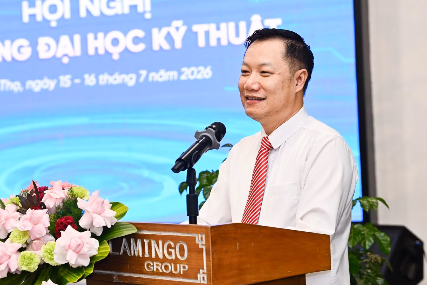 Giáo sư, Tiến sĩ Nguyễn Tiến Thảo - Vụ trưởng Vụ Giáo dục Đại học, Bộ Giáo dục và Đào tạo. Ảnh: HUCE