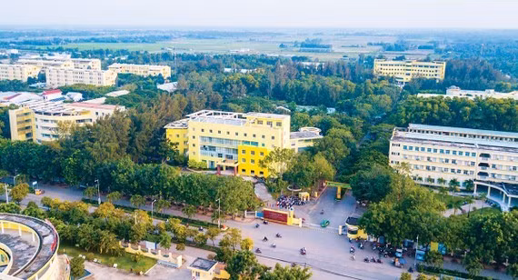 Trường Đại học Trà Vinh. Ảnh: website nhà trường
