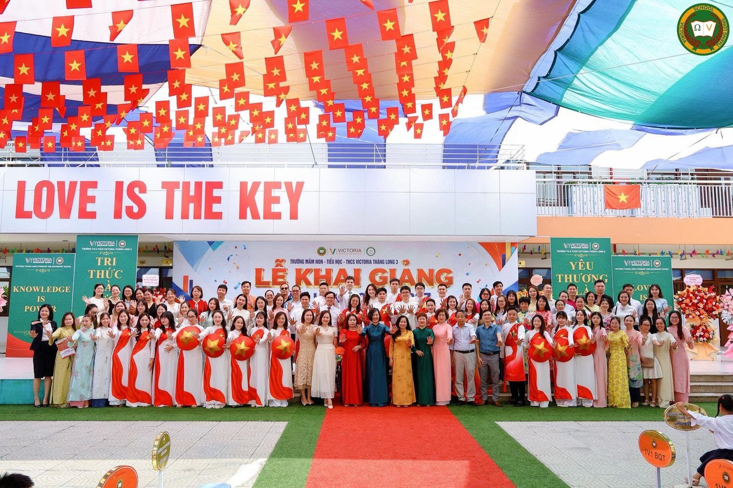 Lễ khai giảng năm học 2026-2027 tại Trường Mầm non - Tiểu học - Trung học cơ sở Victoria Thăng Long 3.